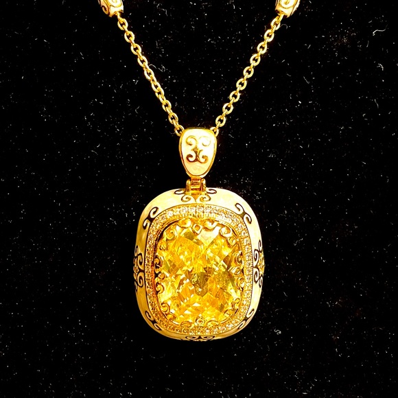 Morrocan Pendant – Lauren G Adams New Lauren G Adams Citrine Necklace.